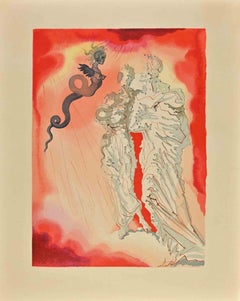 Fraud - Woodcut Print - 1963