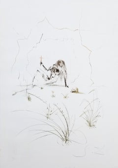 Frère Ogrin, l'hermite (Brother Ogrin, the Hermit) /// Surrealism Salvador Dali