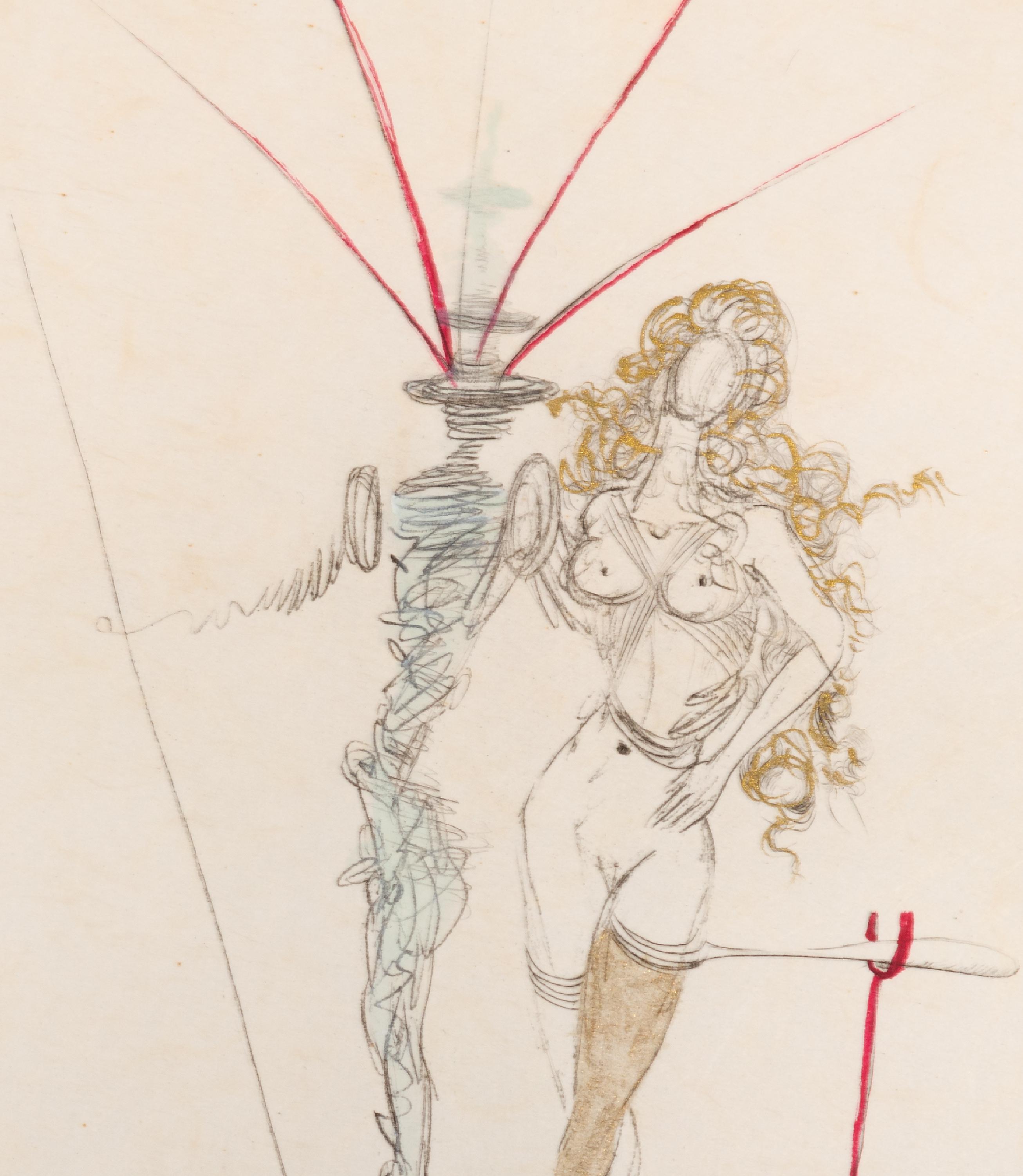 Frontespizio - Figurative Print Beige di Salvador Dalí