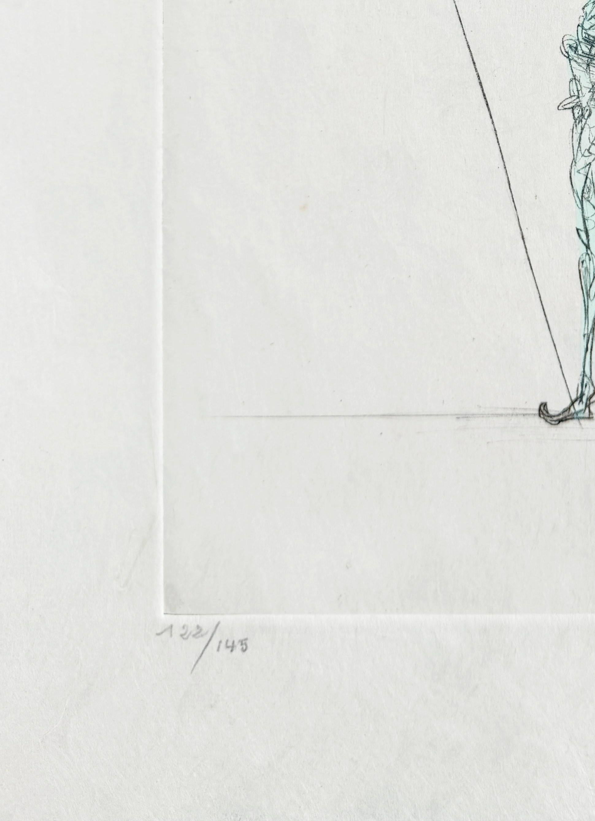 Frontispiece - Gray Print by Salvador Dalí