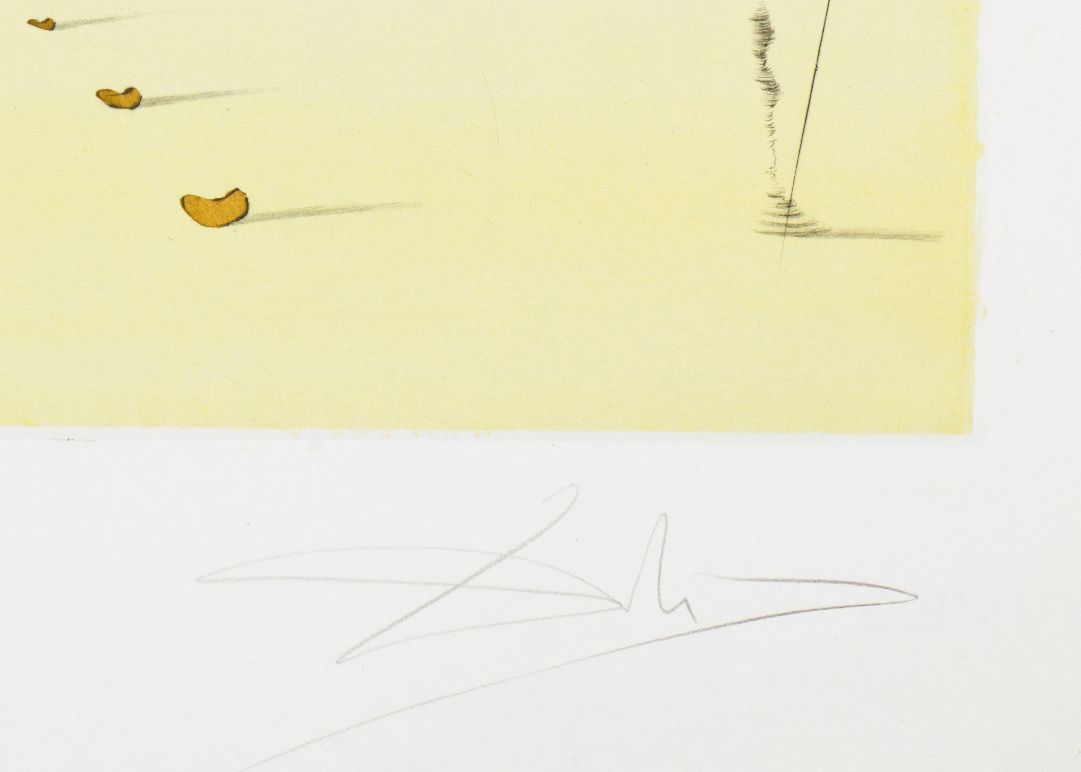 Gad est une gravure sur papier des 