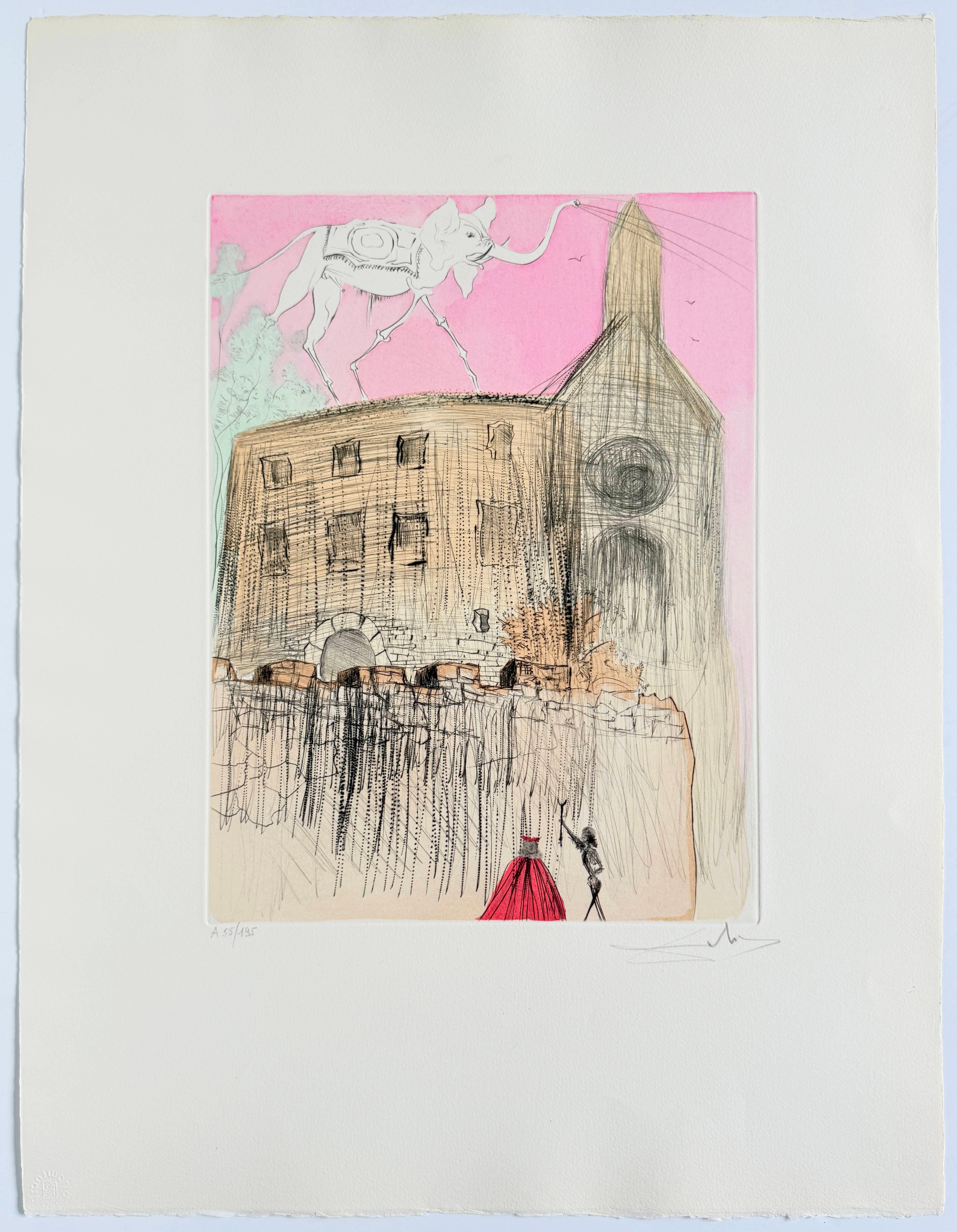Gala's Castle - Modern Art by Salvador Dalí