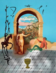 Gateway To The New World, Dali Discovers America Portfolio, Signed Lithograph