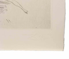 Girl with a Torch - Etching - 1968