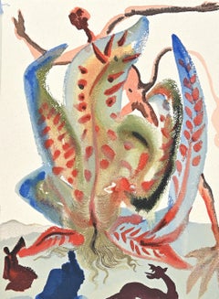 Greed - Woodcut Print - 1963