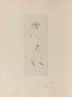 Grotesque  - Etching - 1960s