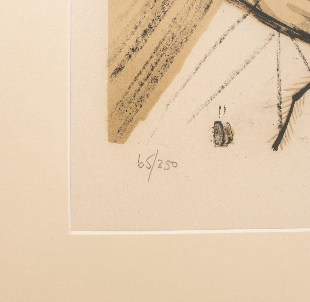 Headless Man and Fly - Surrealist Print by Salvador Dalí