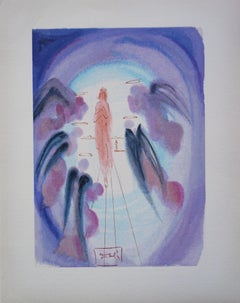 Heaven 25: Die Freude des gekrönten Himmels – Farbholzschnitt – 1963
