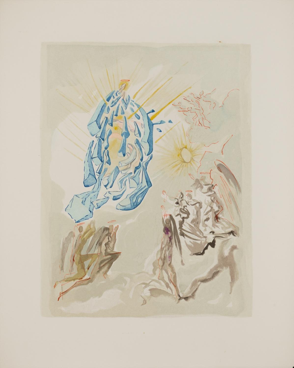 Canto 24 (La Divine Comédie) - Print de Salvador Dalí