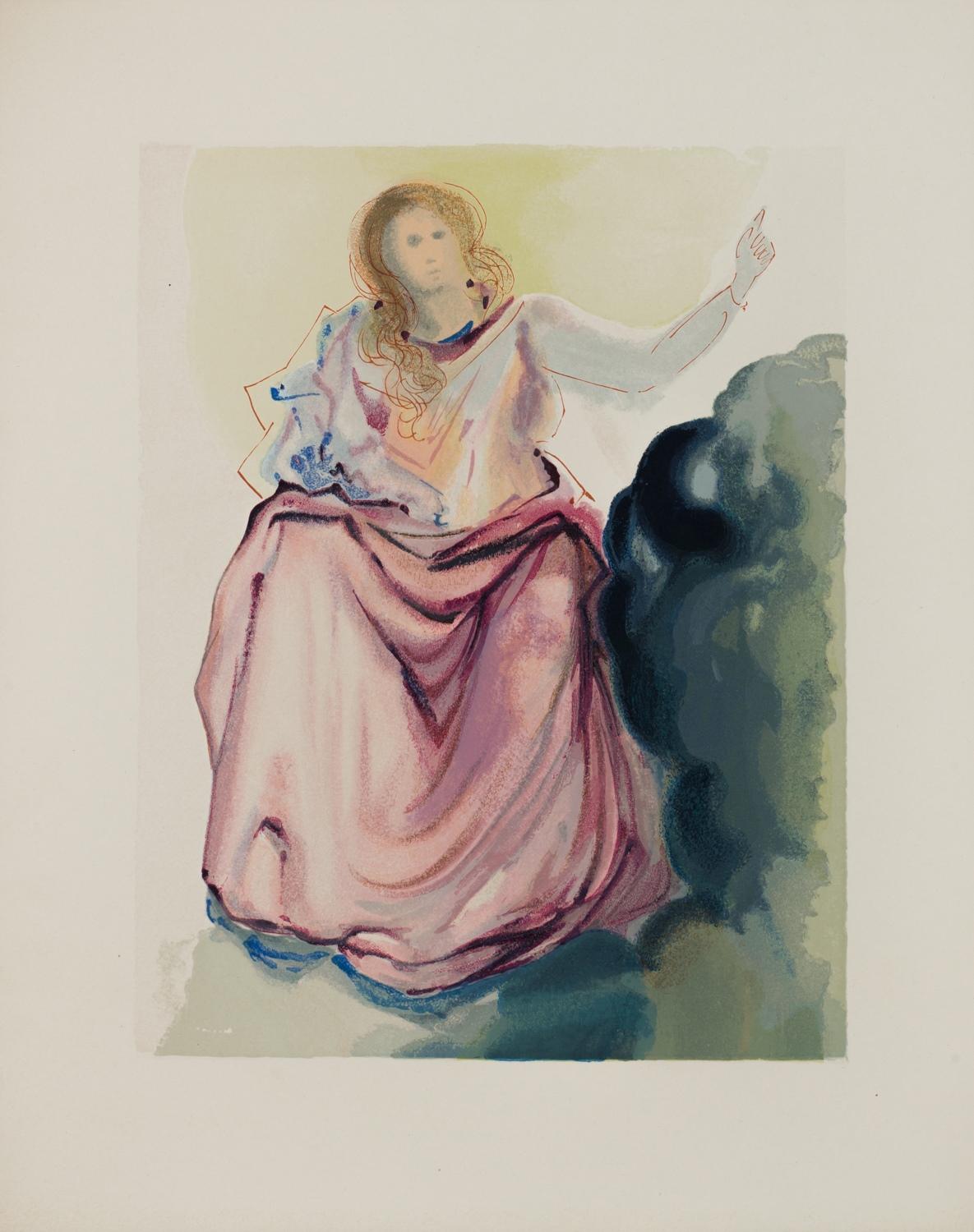 Heaven Canto 4 (Die göttliche Komödie) – Print von Salvador Dalí