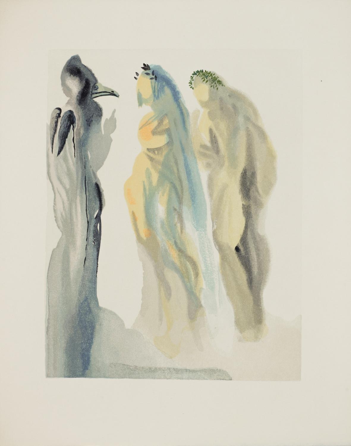 Canto 9 (La Divine Comédie) - Print de Salvador Dalí