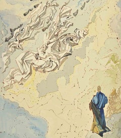 Heaven of Jupiter - Woodcut  - 1963