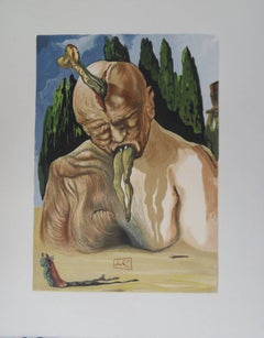 Hell 27 - Le diable Logique - gravure sur bois - 1963 (Field n° 189)