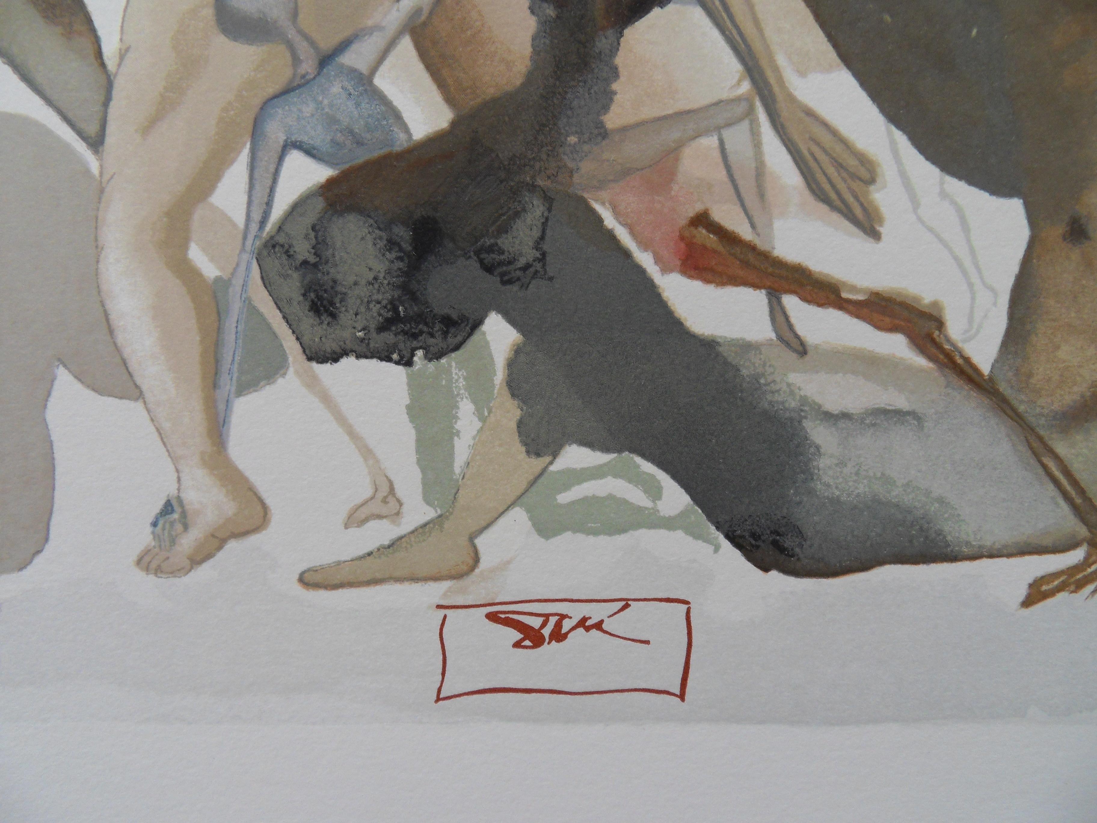 Salvador Dalí (1904-1989)
Infierno 4 - Los Limbos

Grabado en madera original
Firma impresa en la placa
1960/63
Impreso en papel Vélin BFK Rives
Tamaño 32,8 x 26,4 cm (c. 13 x 10 in)

REFERENCIAS : Field p. 189 à 200 / Michler & Lopsinger