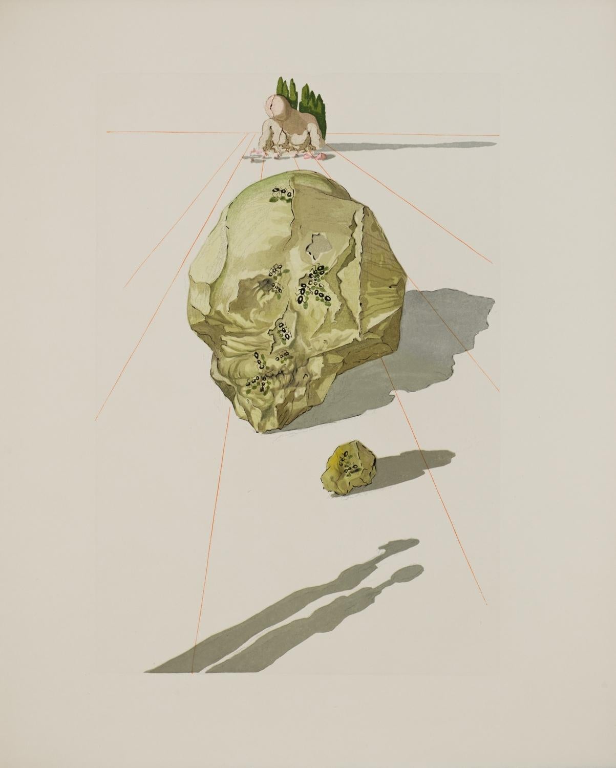 Hell Canto 33 (The Divine Comedy) - Print by Salvador Dalí