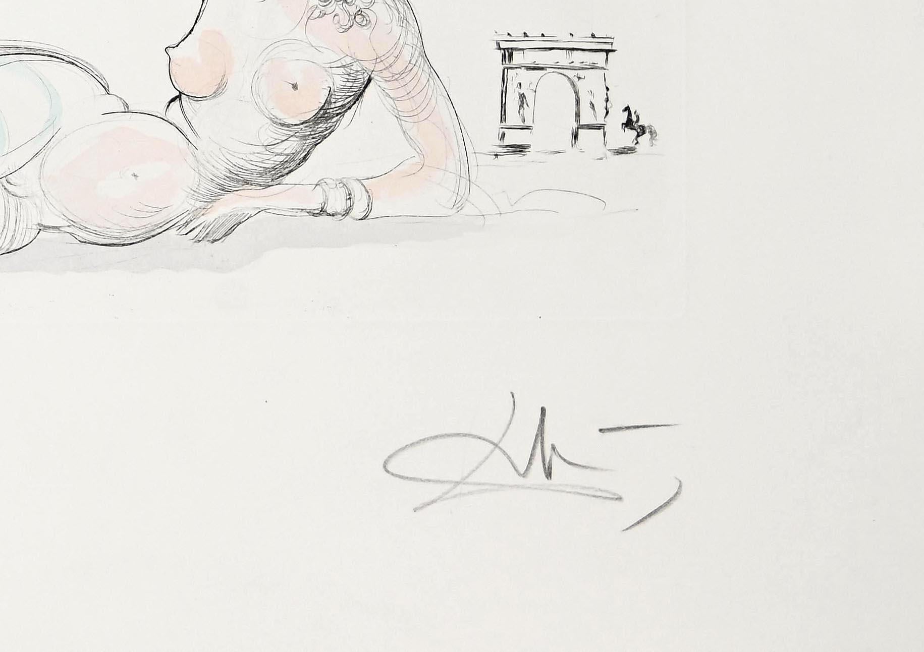 Henry IV - Etching attr. to Salvador Dalì - Early 1980s - Print by Salvador Dalí