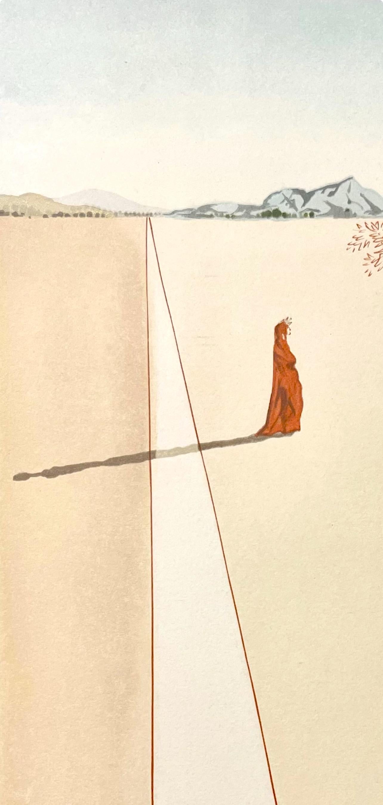 Hölle I (Field 189-200; M/L 1039-1138), Die Göttliche Komödie - Print by Salvador Dalí