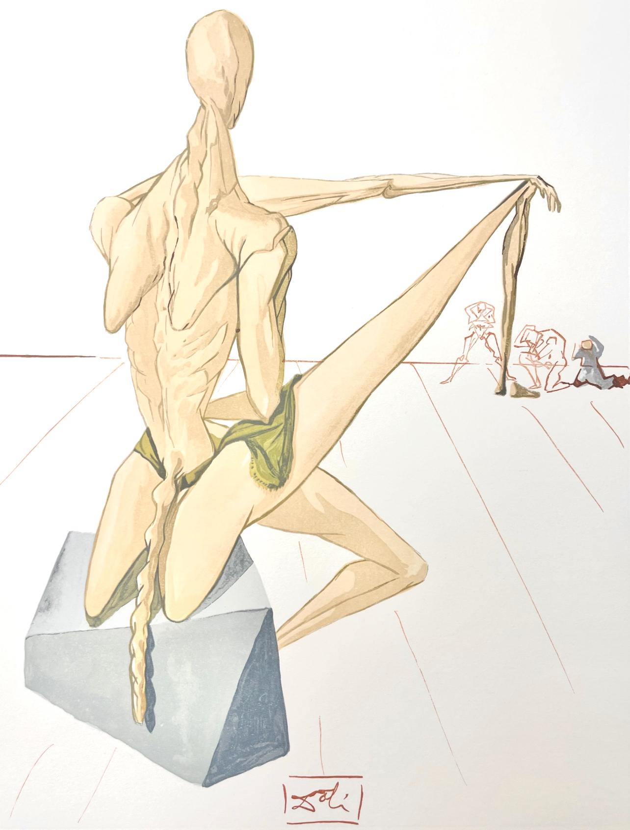 Landscape Print de Salvador Dalí - Hölle V (Campo 189-200; M/L 1039-1138), Die Göttliche Komödie