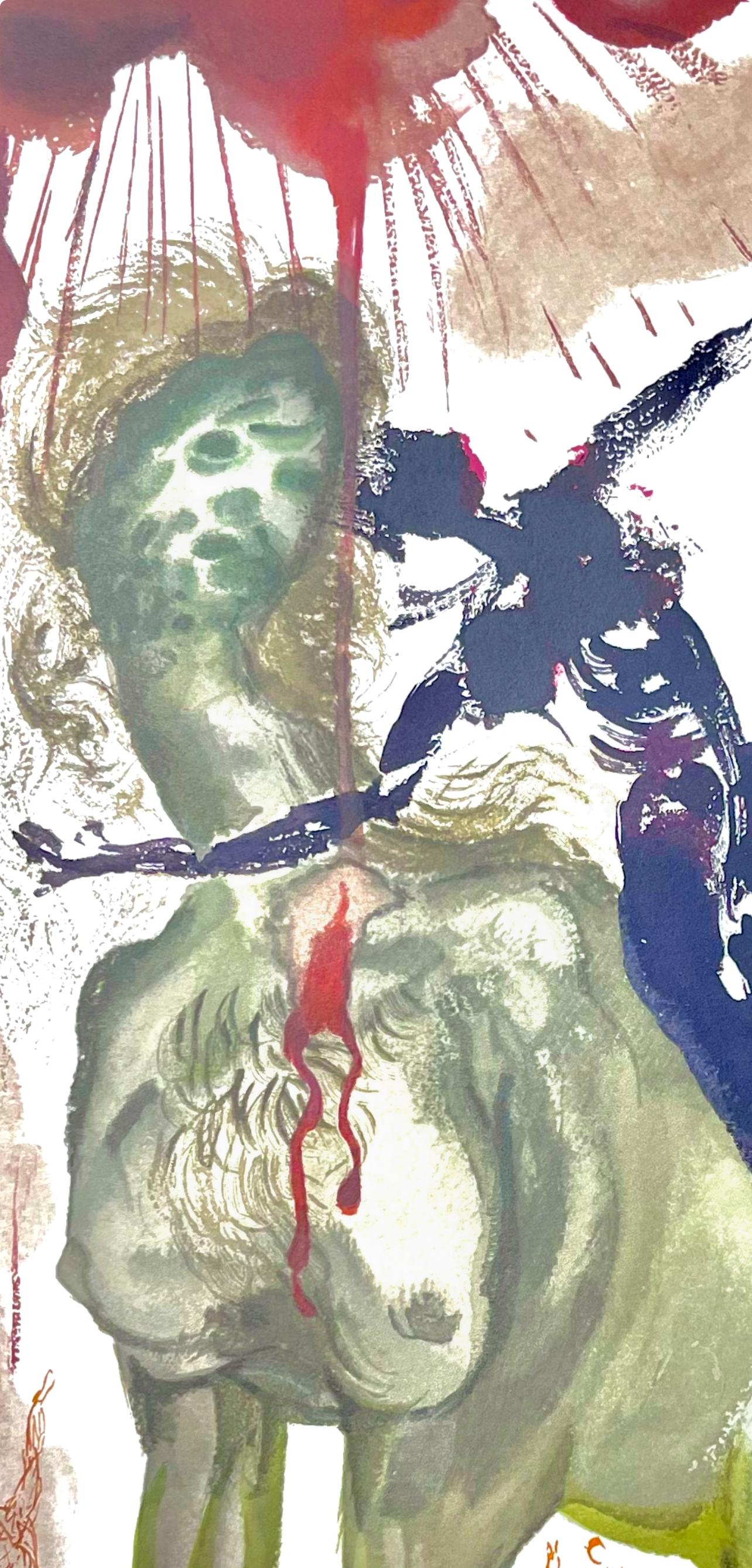 Hölle XII (Field 189-200; M/L 1039-1138), Die Göttliche Komödie - Print by Salvador Dalí