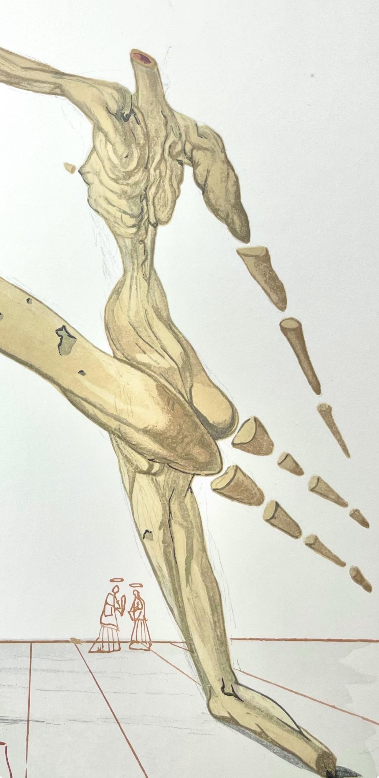 Hölle XXVIII (campo 189-200; M/L 1039-1138), Die Göttliche Komödie - Print di Salvador Dalí