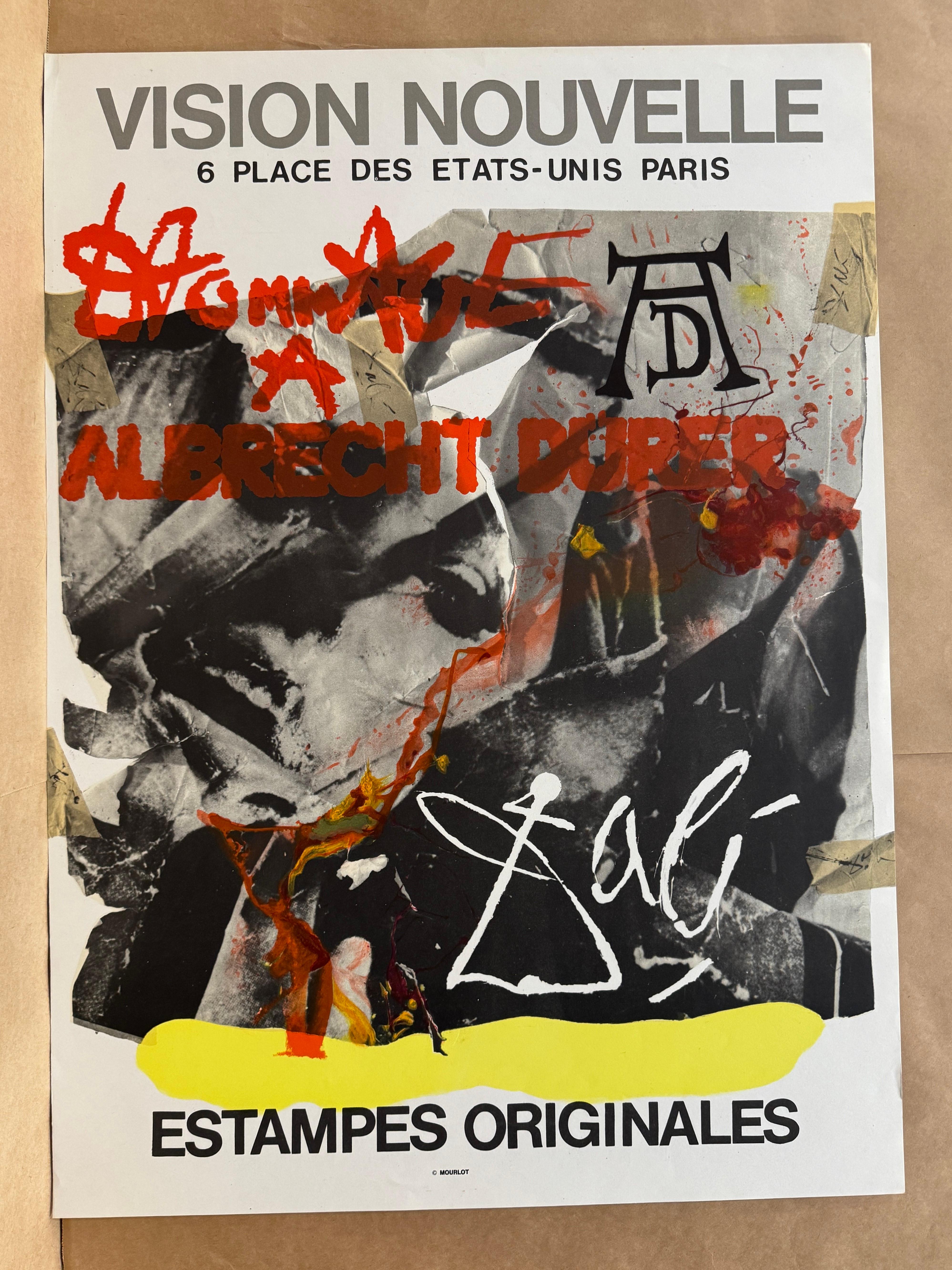 „Hommage an Albrecht Durer“ von Salvador Dal, 1971 – Print von Salvador Dalí