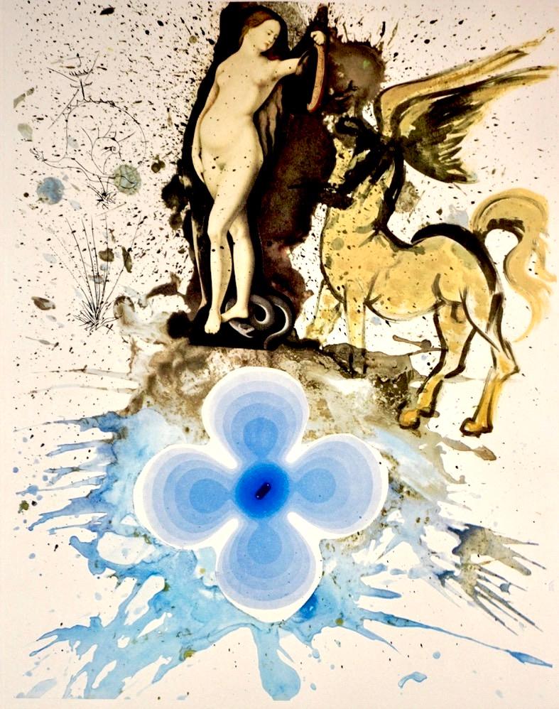 Hommage an die Cranach  – Print von Salvador Dalí