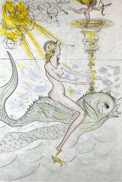 Hommage a Albrecht Durer Sirene au Dauphin