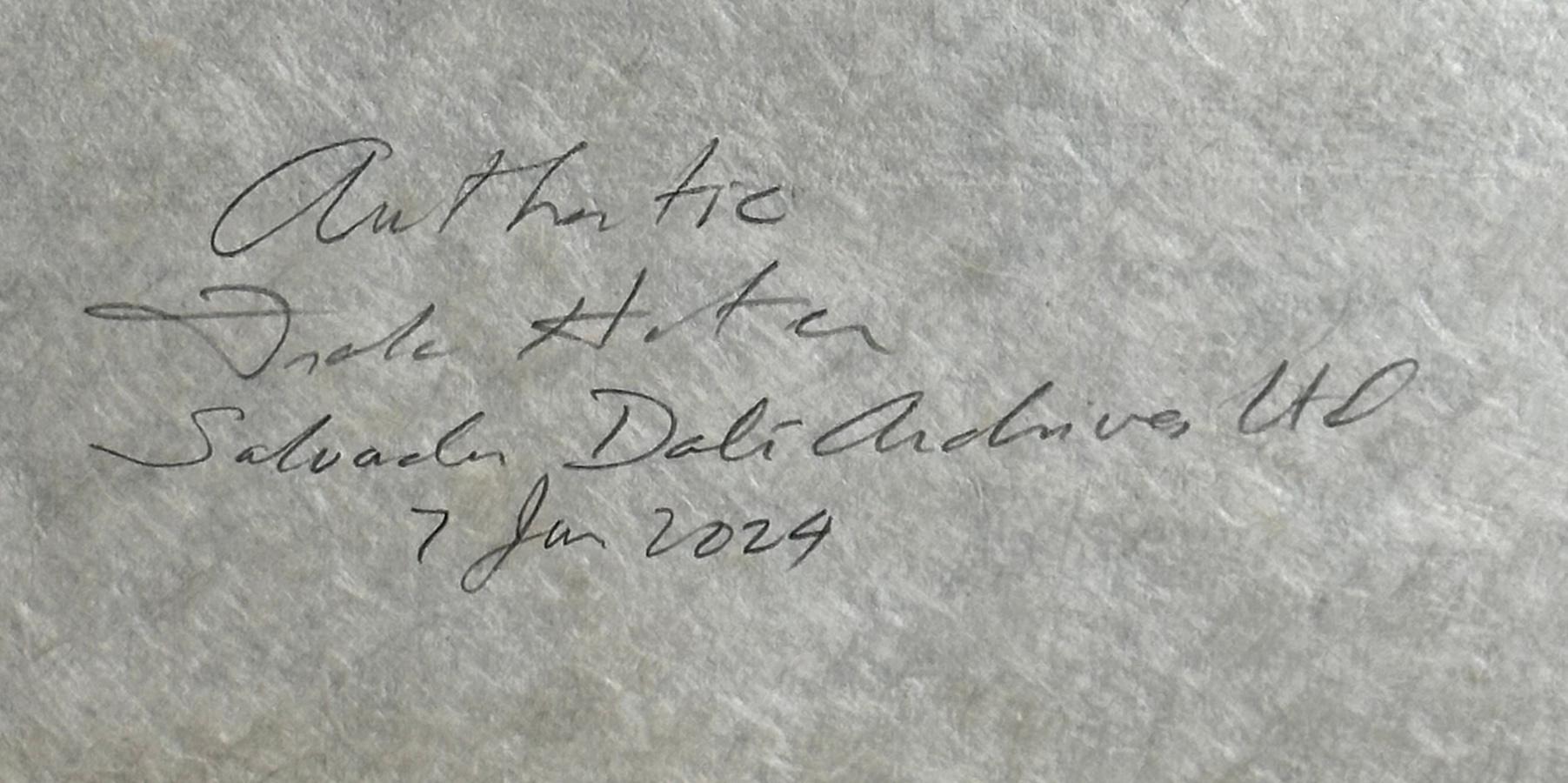 ARTISTA: Salvador Dalí

TÍTULO: Homenaje a Albrecht Durero Sirene au Dauphin

MEDIO: Aguafuerte

FIRMADO: Firmado a mano 

NÚMERO DE EDICIÓN:  EA

MEDIDAS: 22.5