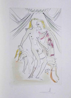 Hommage a Albrecht Durer Venus Mars Cupidon