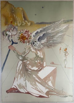 Hommage a Homere Helen of Troy Hand Signed Numbered Dali Archive Certified