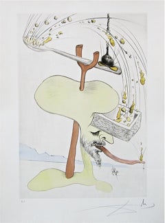 Hommage à Quevedo, Salvador Dali