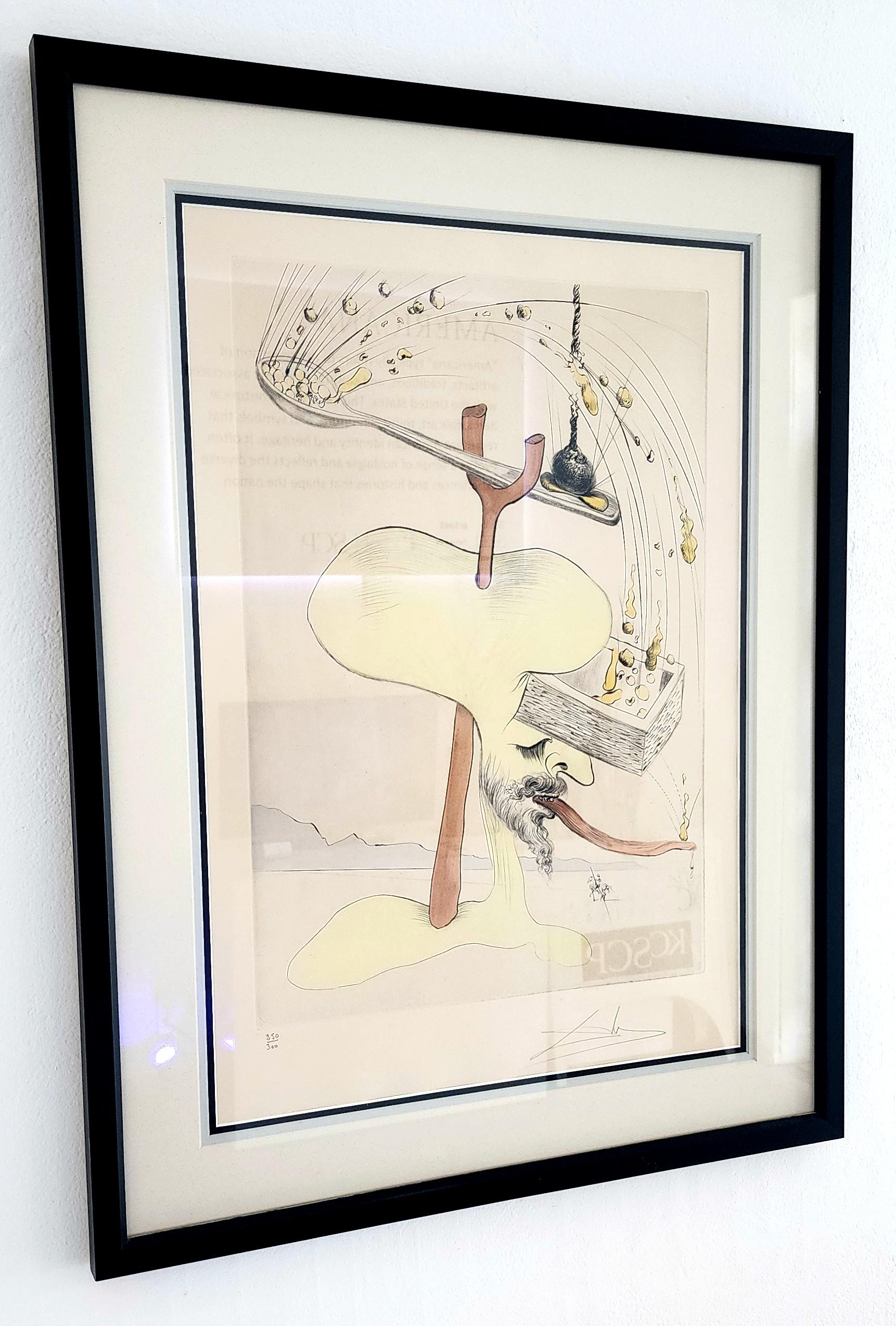 Hommage a Quevedo (da Visions de Quevedo) (Surrealismo, Spagnolo, Moderno) 1