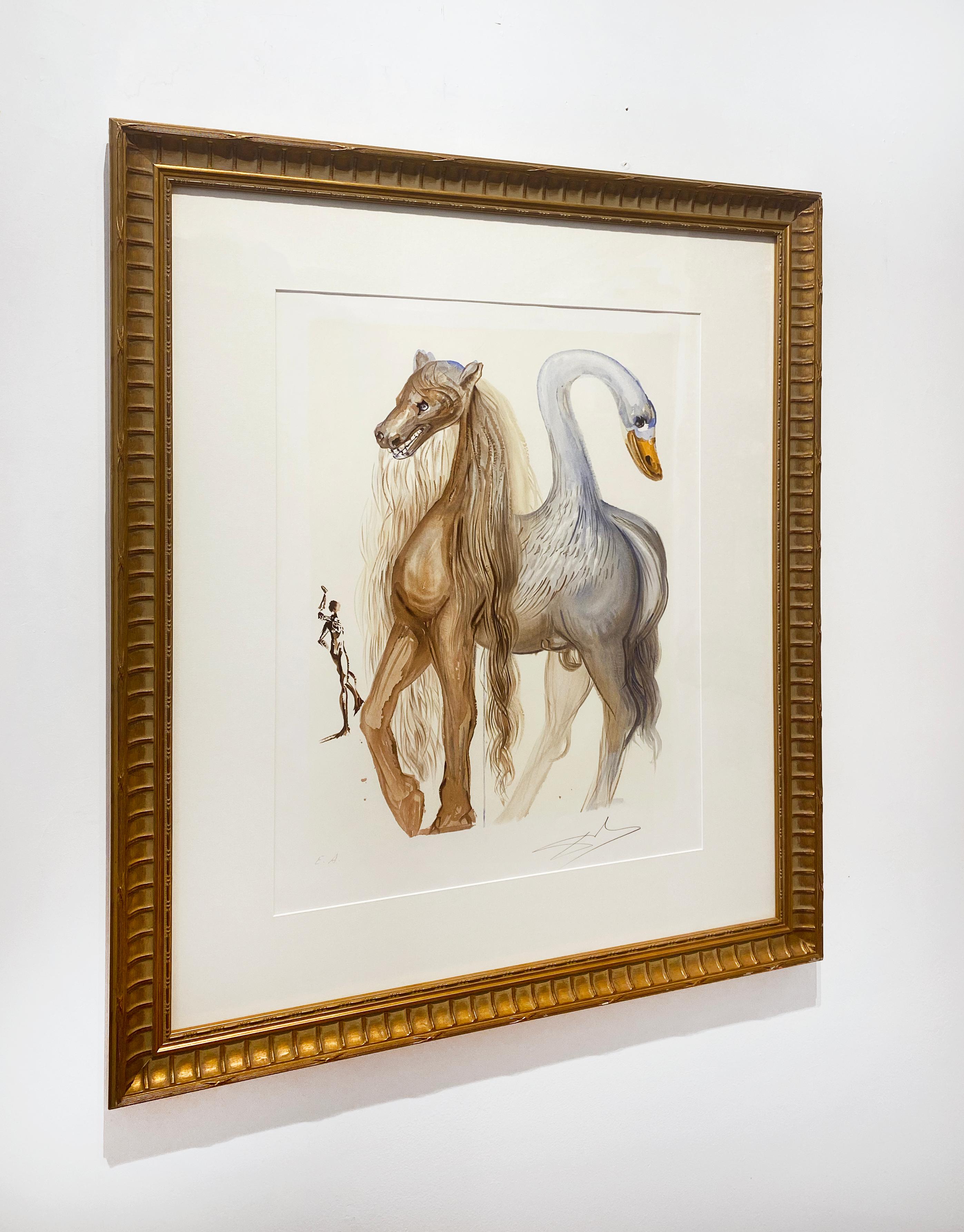 Artiste :  Dali, Salvador
Titre :  La chimère d'Horace
Série :  Chevaux daliniens
Date :  1972
Moyen :  Lithographie
Sans cadre Dimensions :  25.5