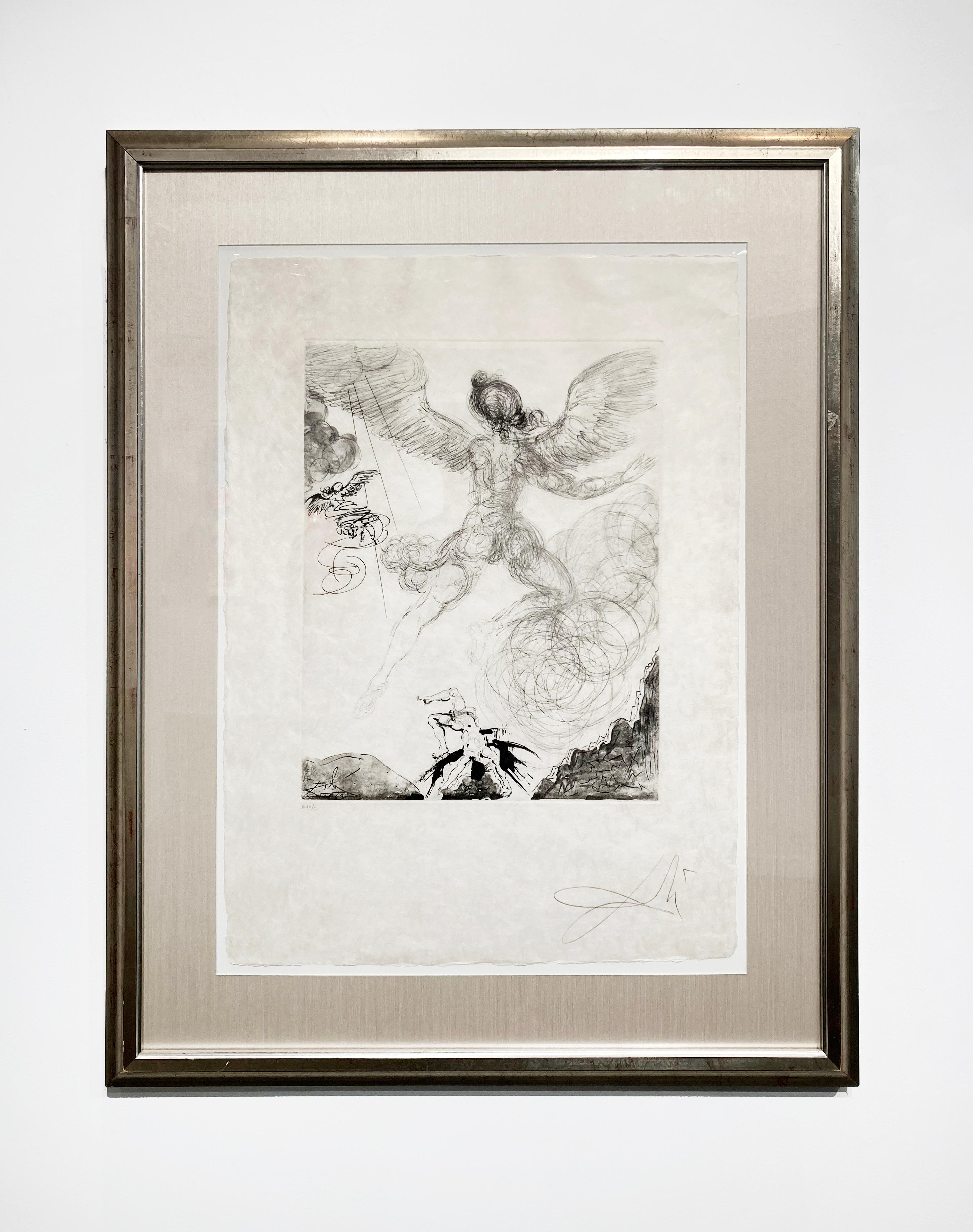 Icarus (Eolus) - Surrealist Print by Salvador Dalí
