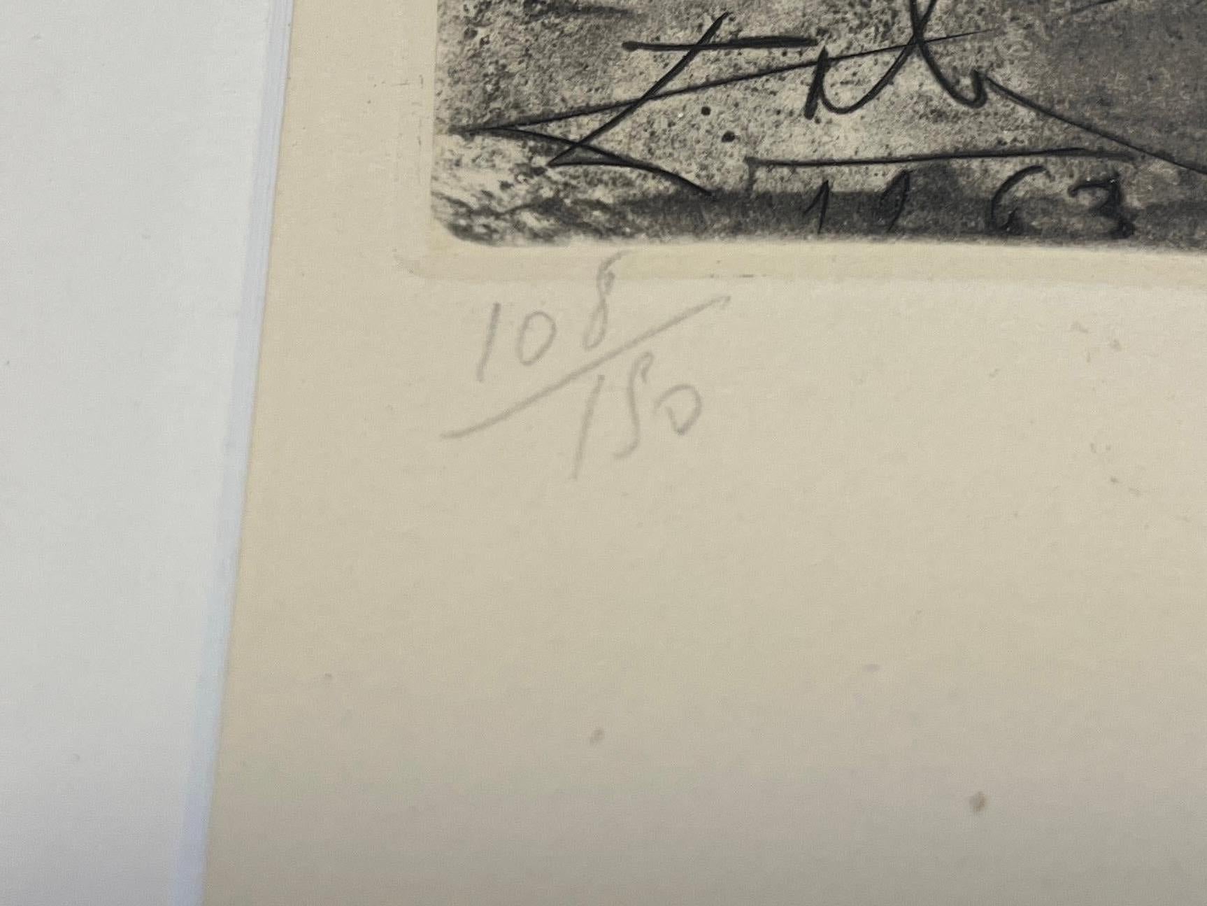 Icaro (dal portfolio Mitologia) - Print di Salvador Dalí