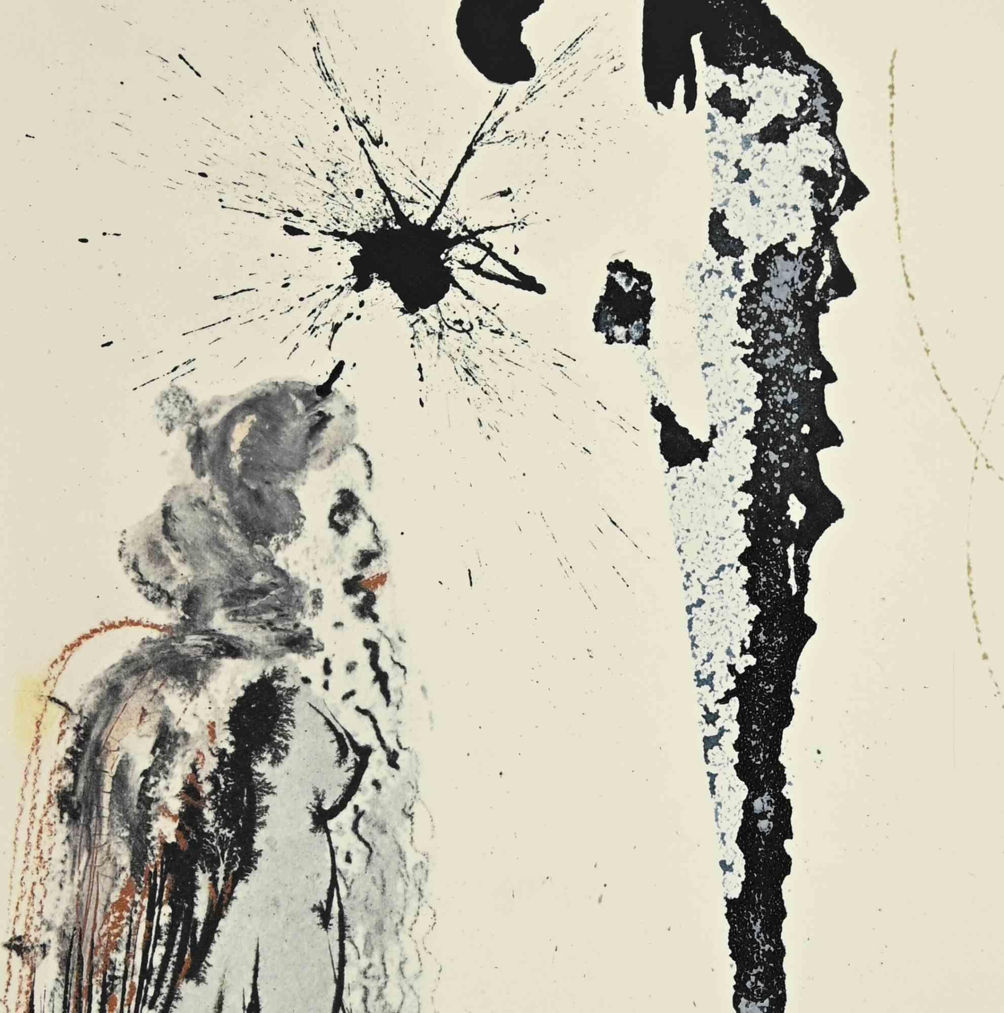 Idolum Nomine Bel - Lithographie - 1964 – Print von Salvador Dalí