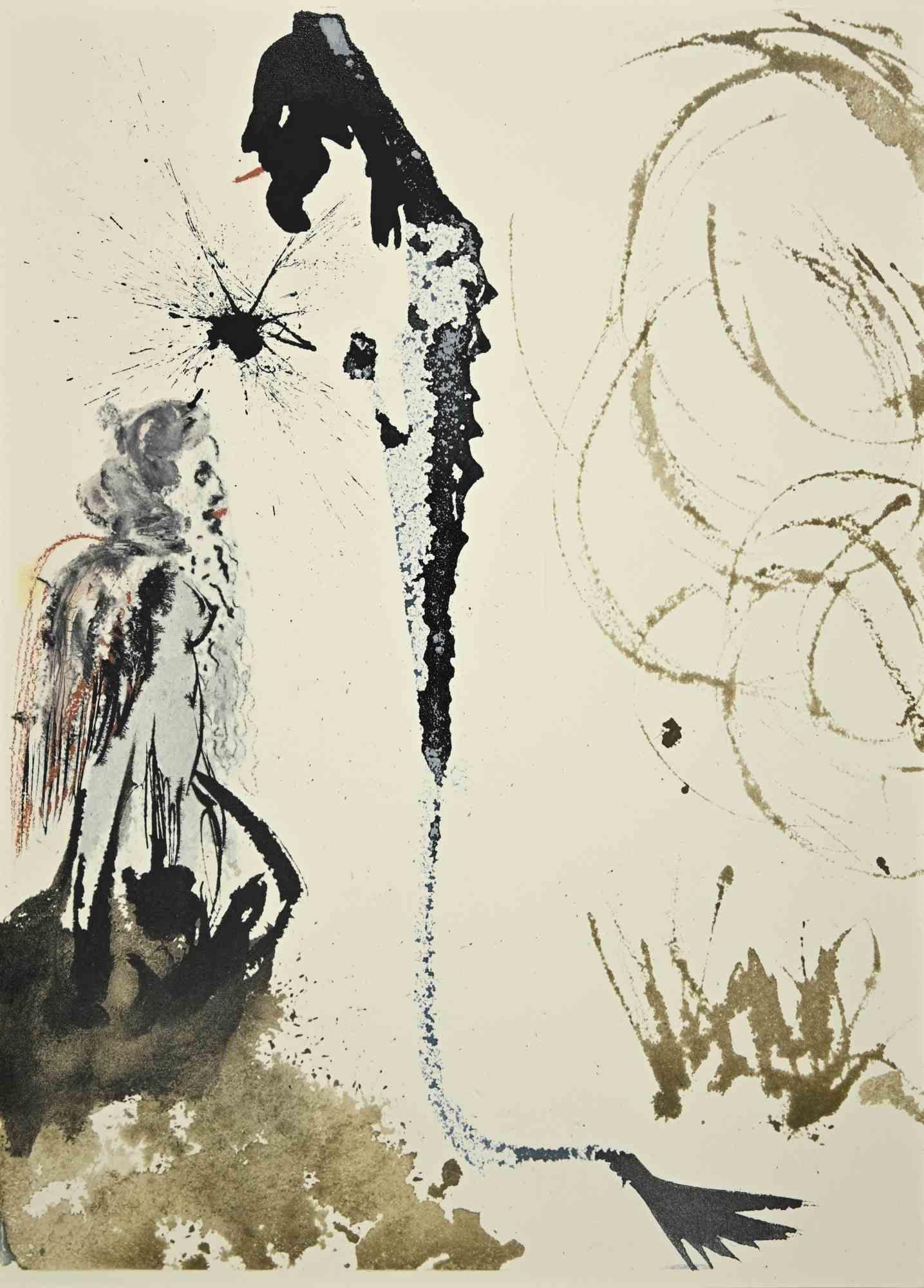 Salvador Dalí Print - Idolum Nomine Bel - Lithograph - 1964