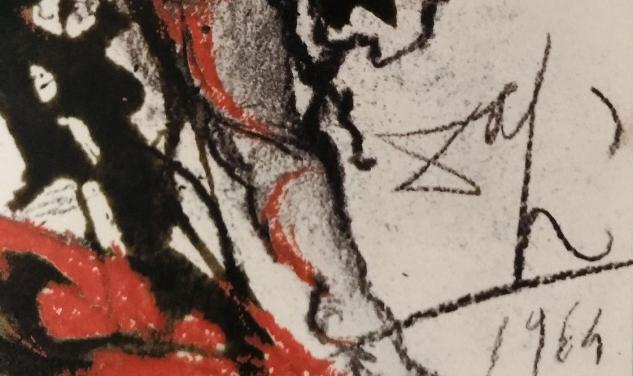 Iesu Transfiguratio - Litografia - 1964 - Print di Salvador Dalí
