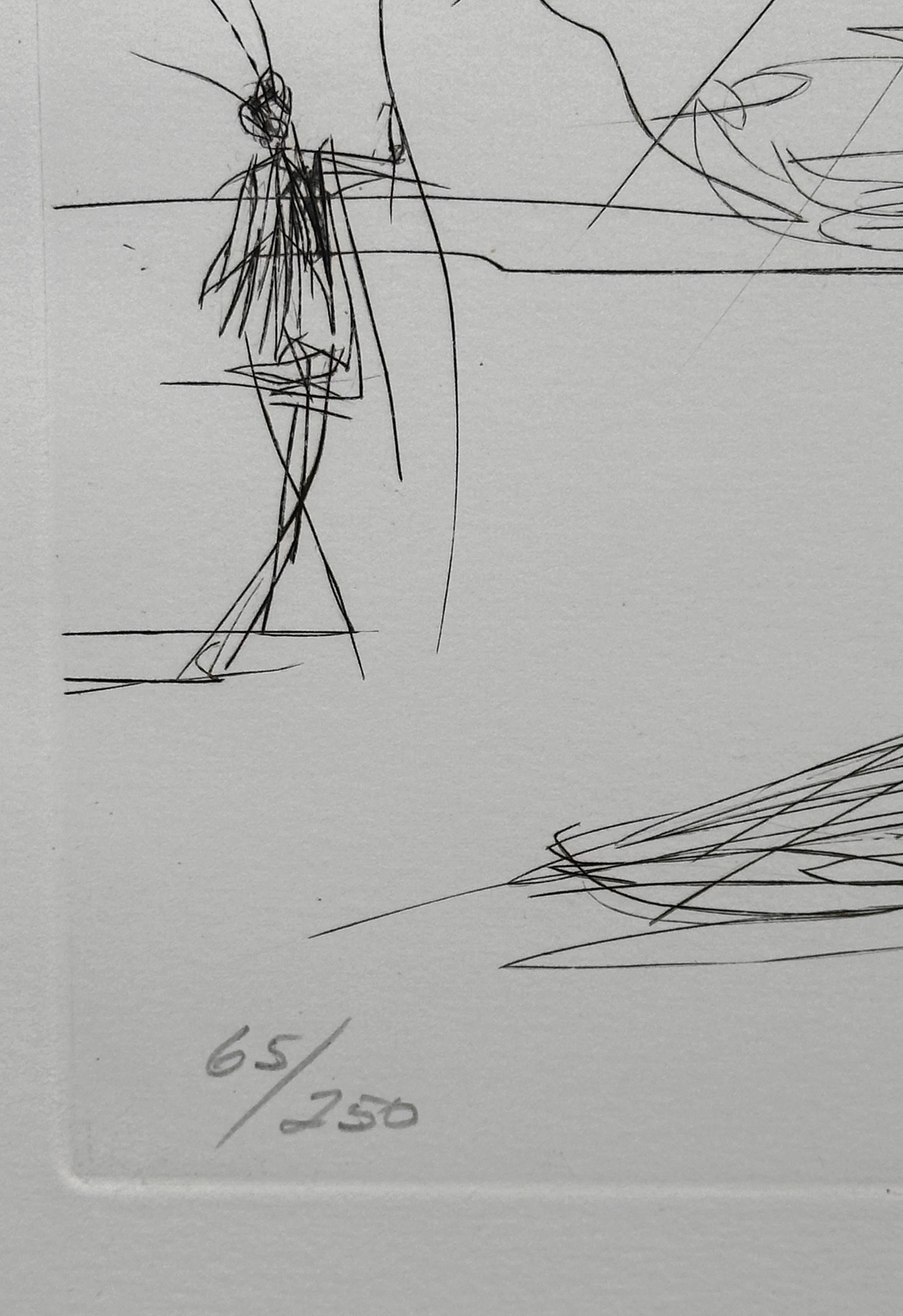 Imaginations & Objects of The Future Breathing Pneumatic Armchair - Gray Print by Salvador Dalí