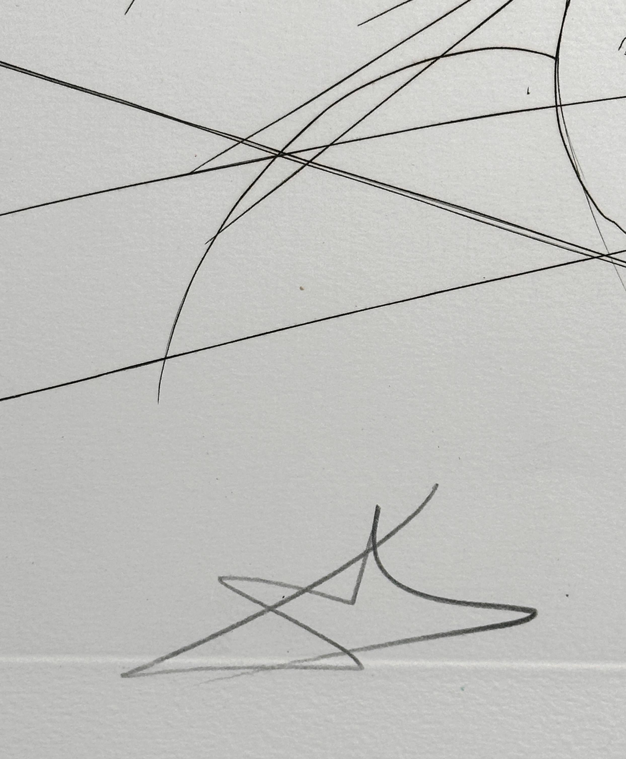 Imaginations & Objects of The Future Spectacles with Holograms & Computers - Surrealist Print by Salvador Dalí