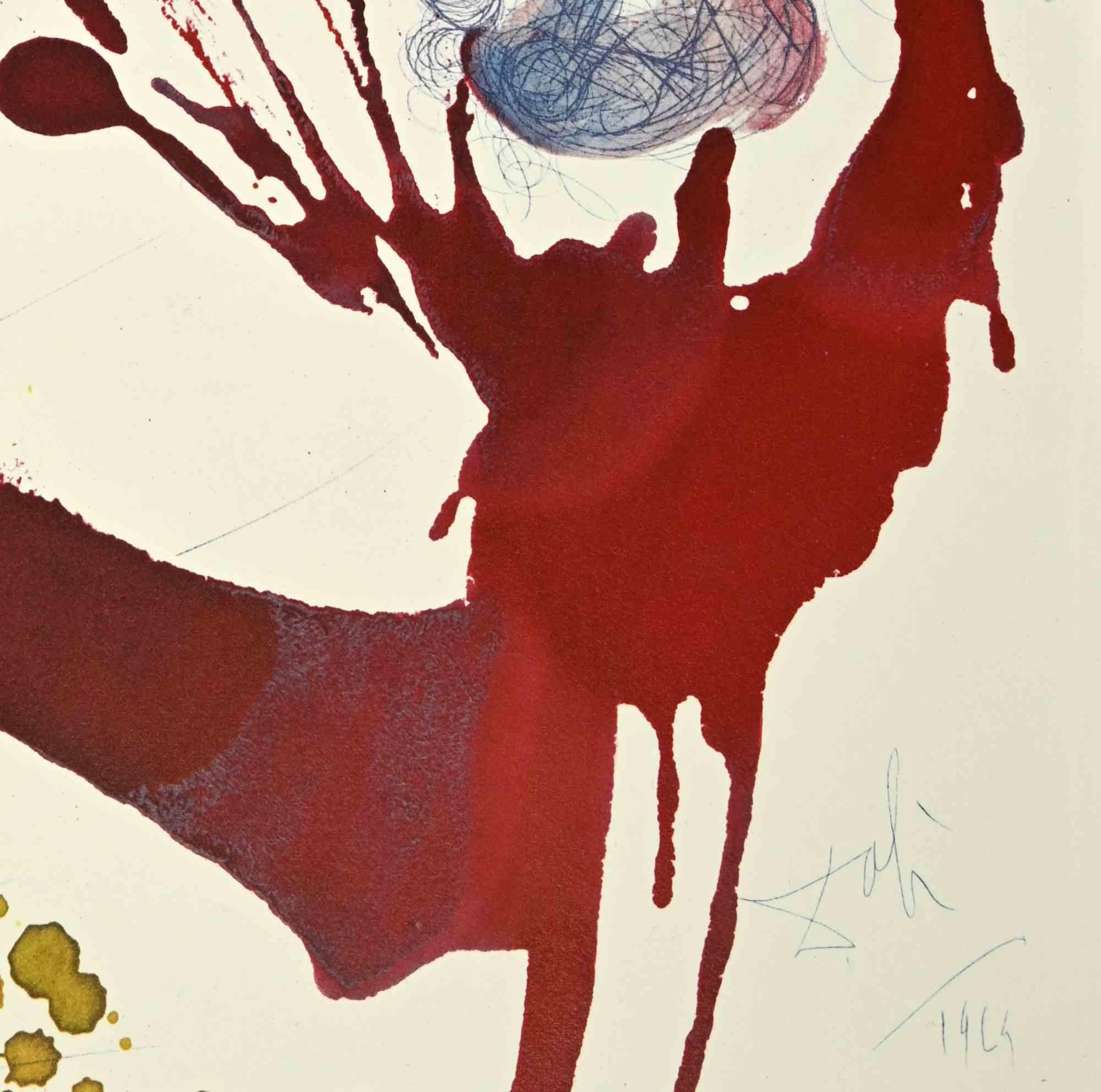 En el principio - Litografía - 1964 - Print de Salvador Dalí