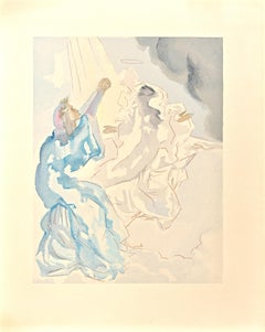 In the Heaven of Mercury - Woodcut Print - 1963