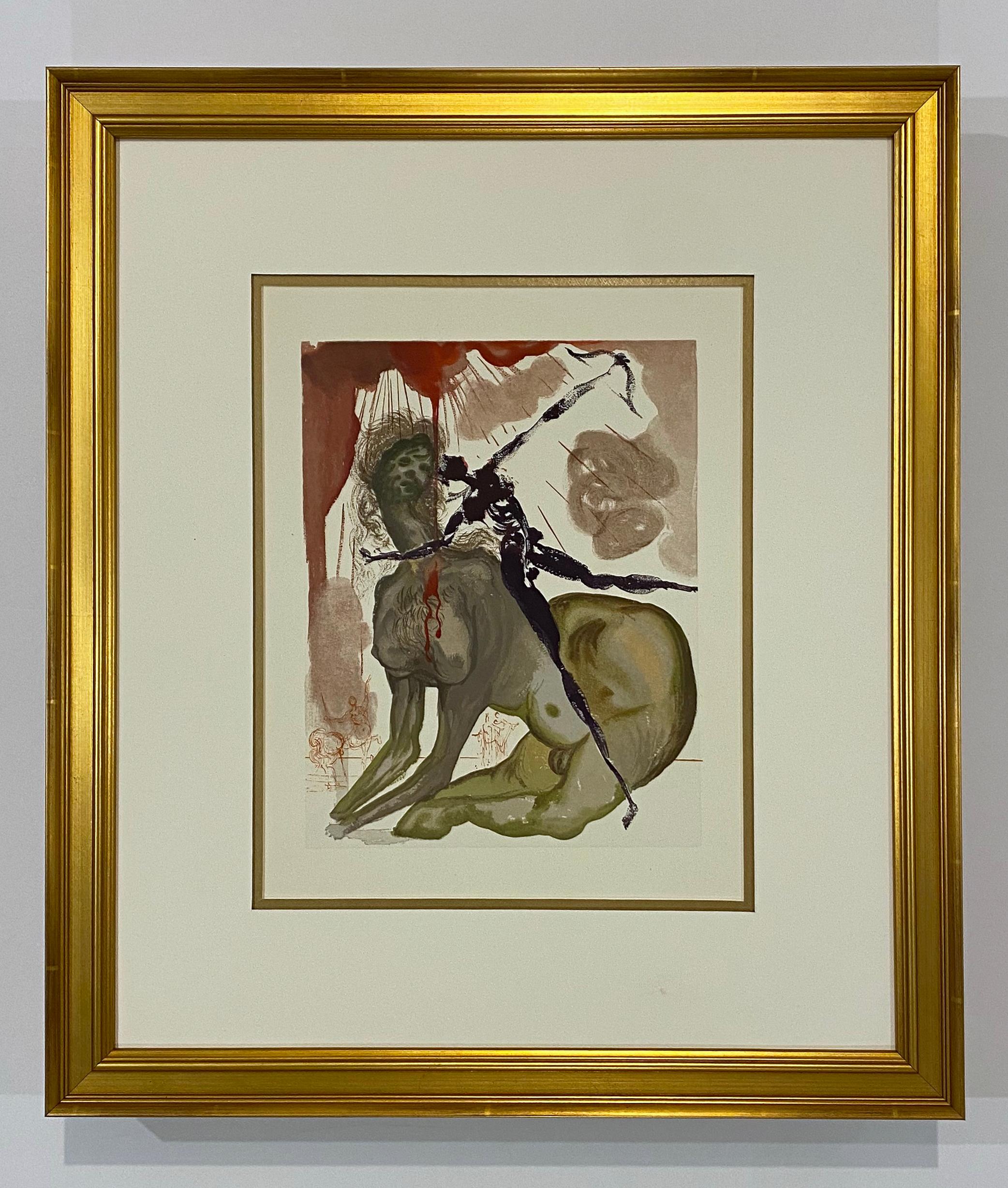 Inferno: Canto 12 from The Divine Comedy - Print by Salvador Dalí