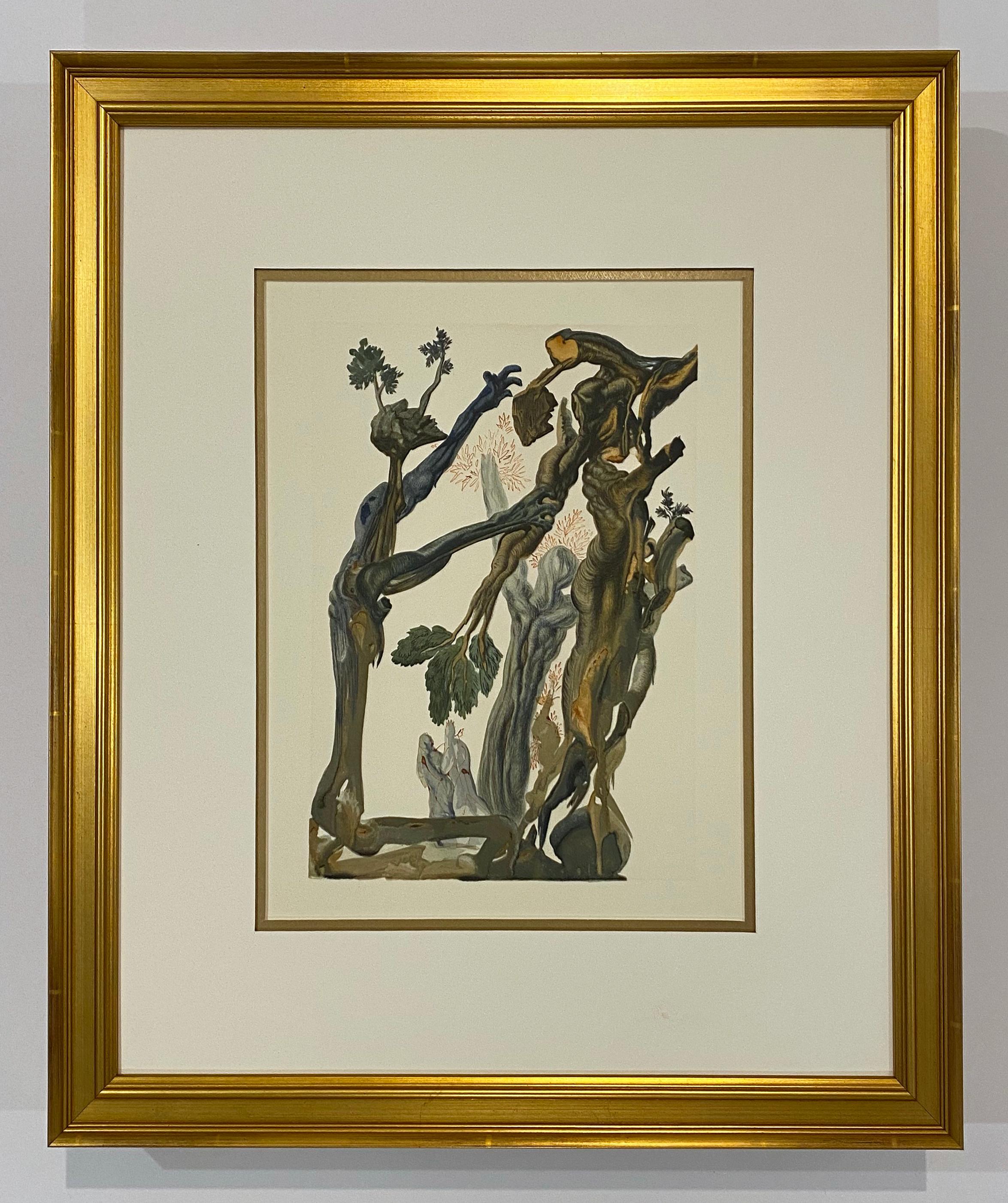 Inferno: Canto 13 from The Divine Comedy - Print by Salvador Dalí