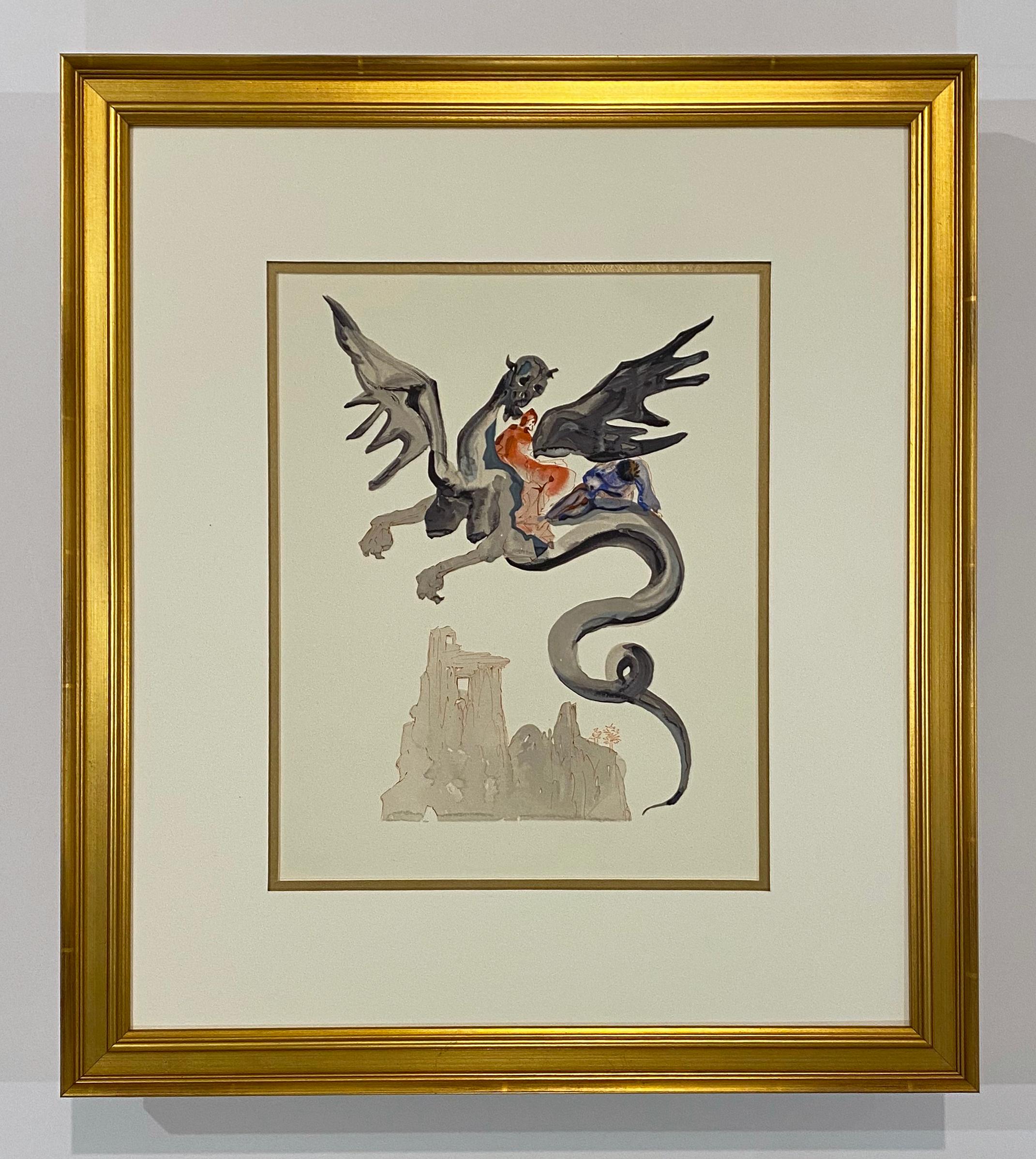 Inferno: Canto 18 from The Divine Comedy - Print by Salvador Dalí