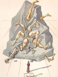 Inferno Canto 19: The Simonists from The Divine Comedy