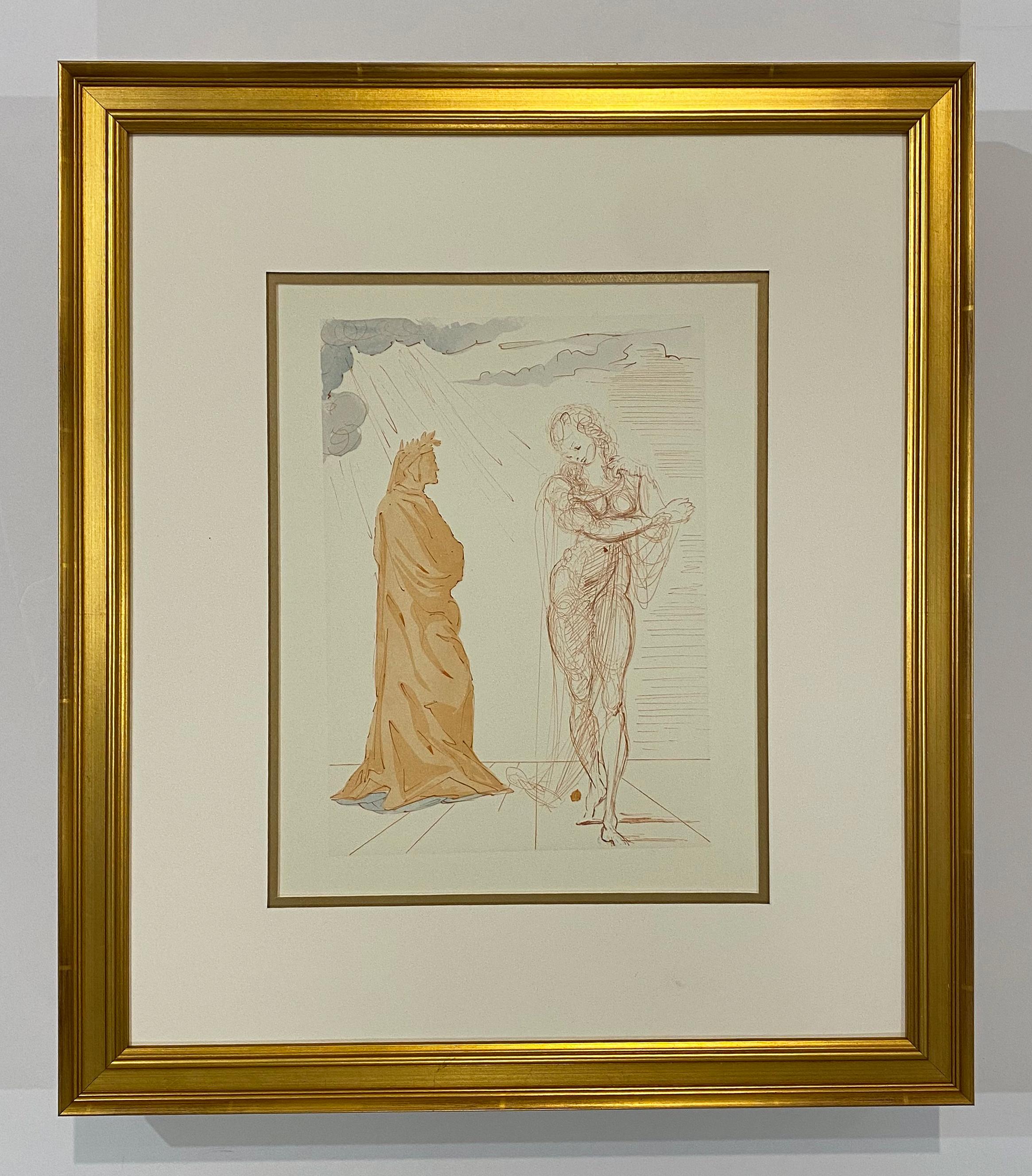 Inferno: Canto 2 from The Divine Comedy - Print by Salvador Dalí