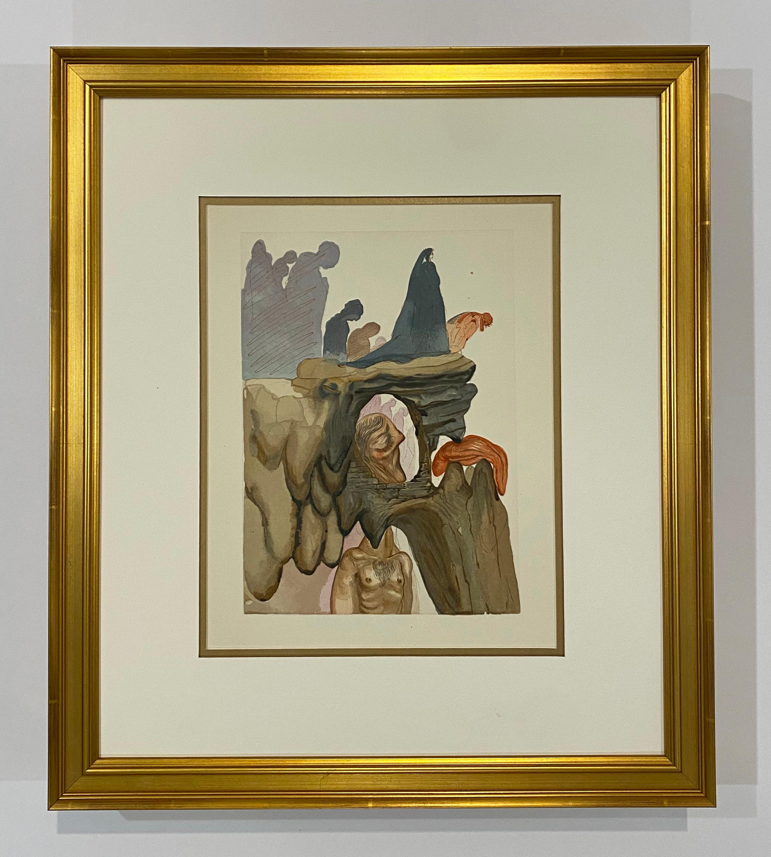 Inferno: Canto 23 from The Divine Comedy - Print by Salvador Dalí