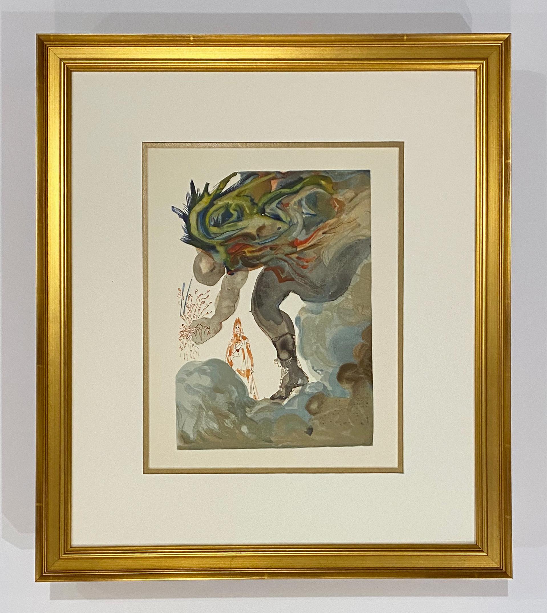 Inferno: Canto 24 from The Divine Comedy - Print by Salvador Dalí