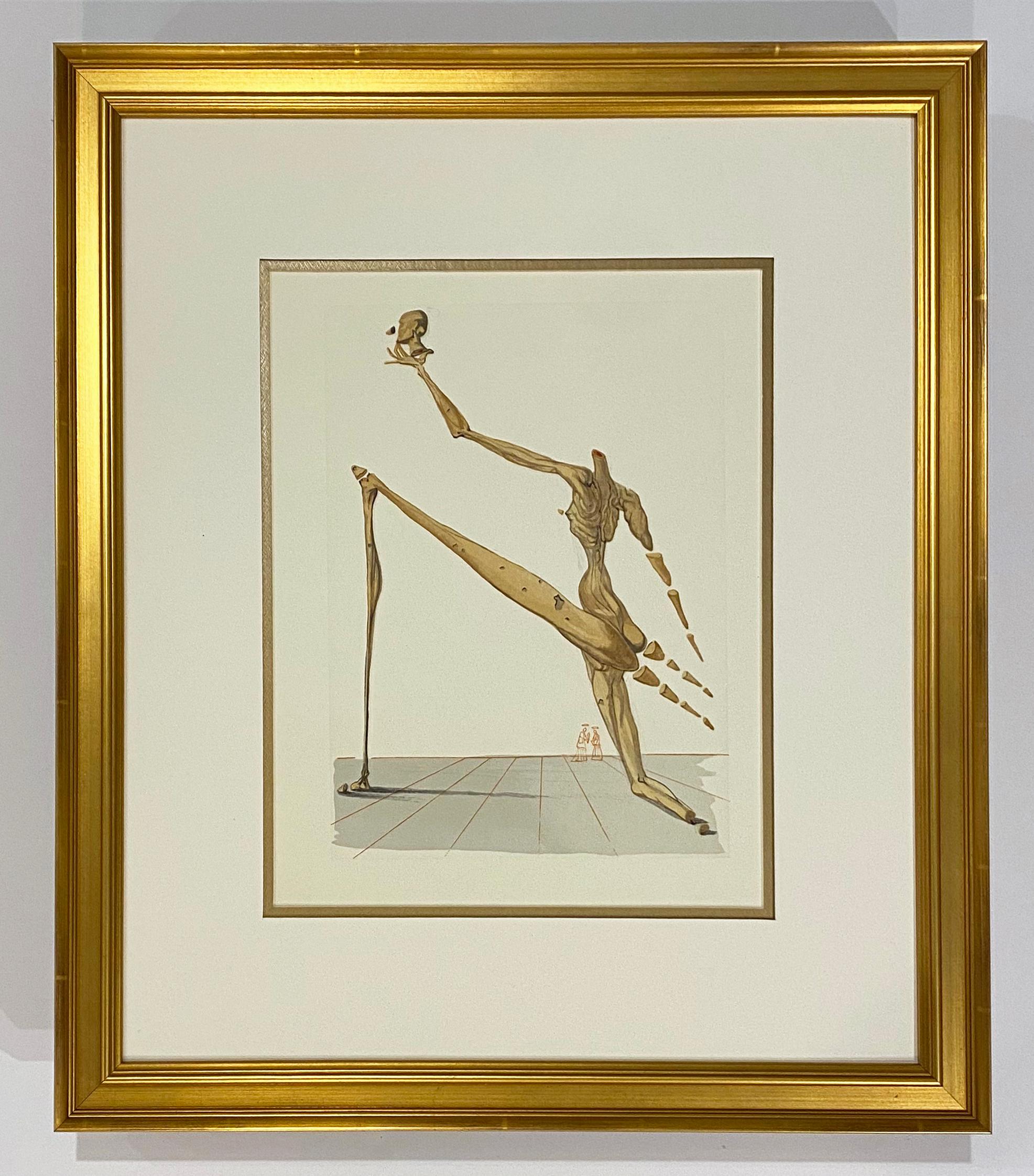 Inferno: Canto 29 from The Divine Comedy - Print by Salvador Dalí